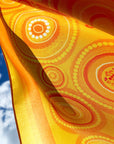 JASMINE COE Honeybee Hive Silk Scarf