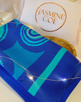 JASMINE COE Ripples in the River Silk Scarf