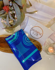 JASMINE COE Ripples in the River Silk Scarf