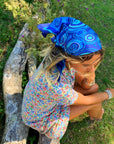 JASMINE COE Ripples in the River Silk Scarf