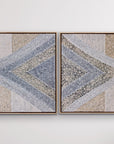 CARA SHIELDS Scar Pattern Boundaries (Diptych)