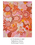 CUNGELELLA ART Kalkatungu Country Postcard