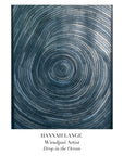 HANNAH LANGE Drop in The Ocean Postcard