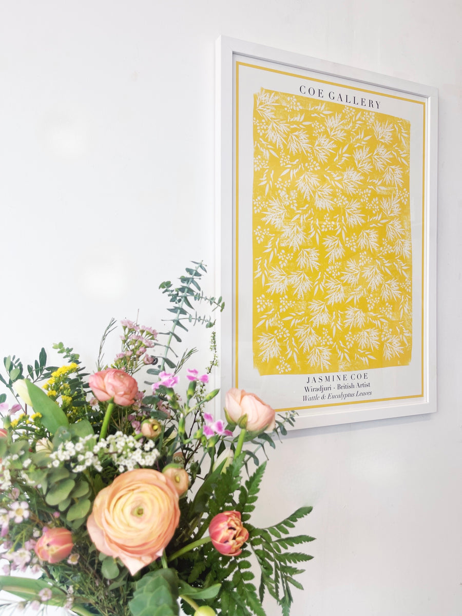 JASMINE COE Wattle & Eucalyptus Leaves