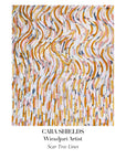 CARA SHIELDS Scar Tree Lines Postcard